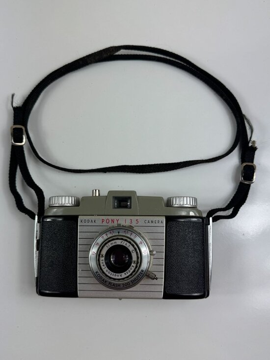 Vintage Kodak Pony 135 Camera Rangefinder Anaston Lens 51mm 35mm Film UNTESTED - Picture 1 of 6